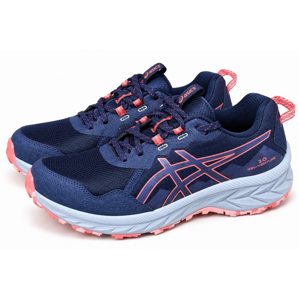 ASICS GEL-Venture 10 Midnight Indigo Fog 1012B759 Women's Size 7 Trail Shoes
